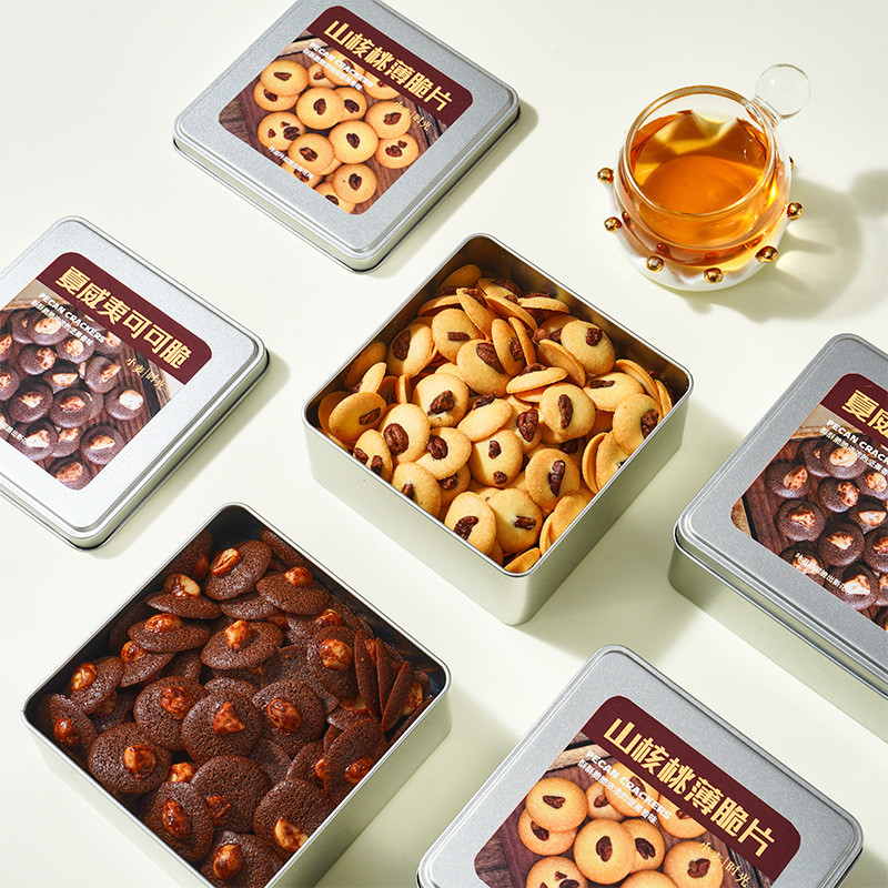 Pecan Bánh Quy giòn Bánh Sandwich Nuts Macadamia Nuts Cacao Chips Sắc Nét Giảm Glutton Snacks Sn