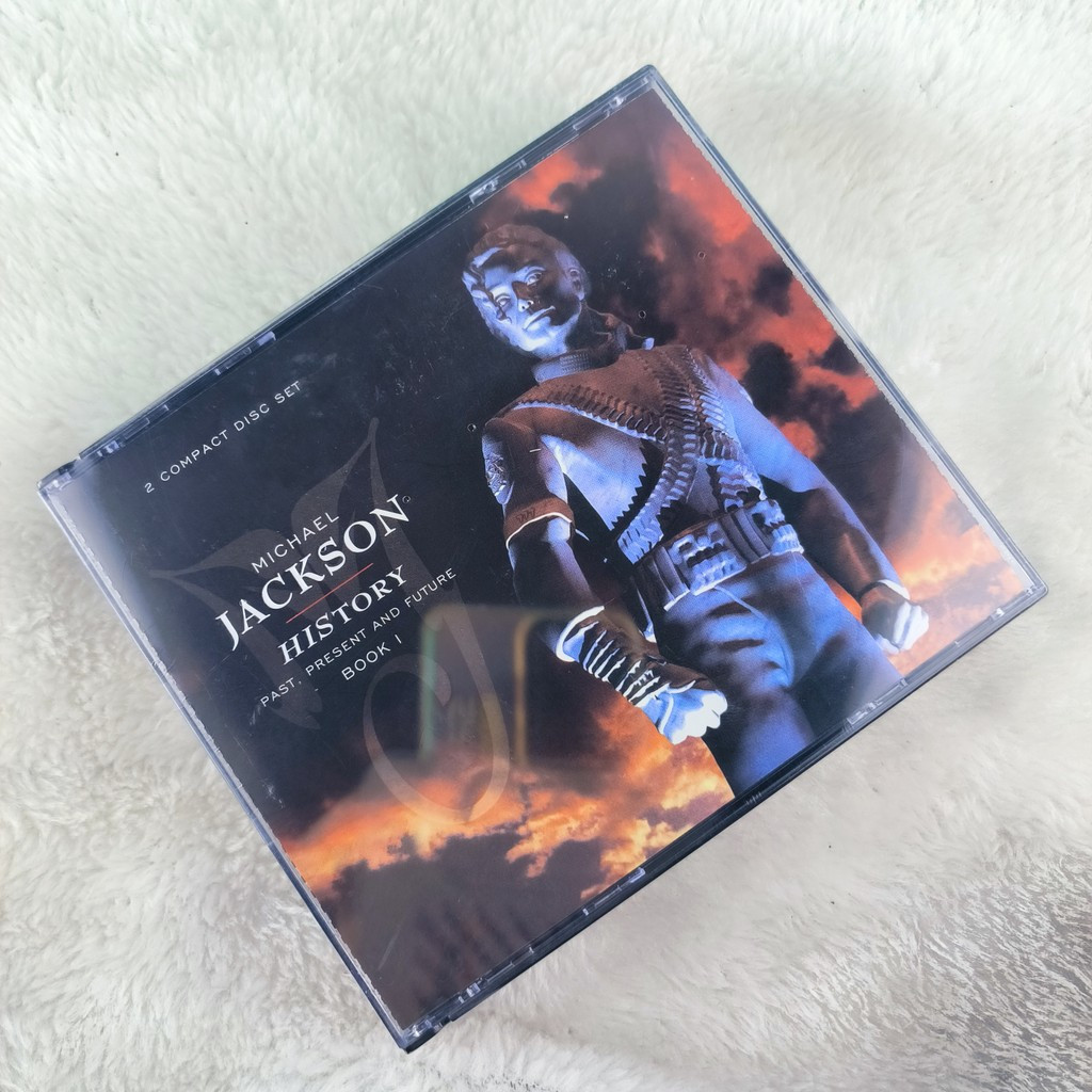 J929 Michael Jackson HIStory Past Present And Future Book I 2CD Album tổng hợp 1995 Electronic Hip H