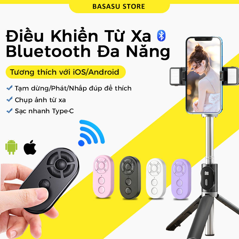Remote Chụp Ảnh Bluetooth BASASU Store