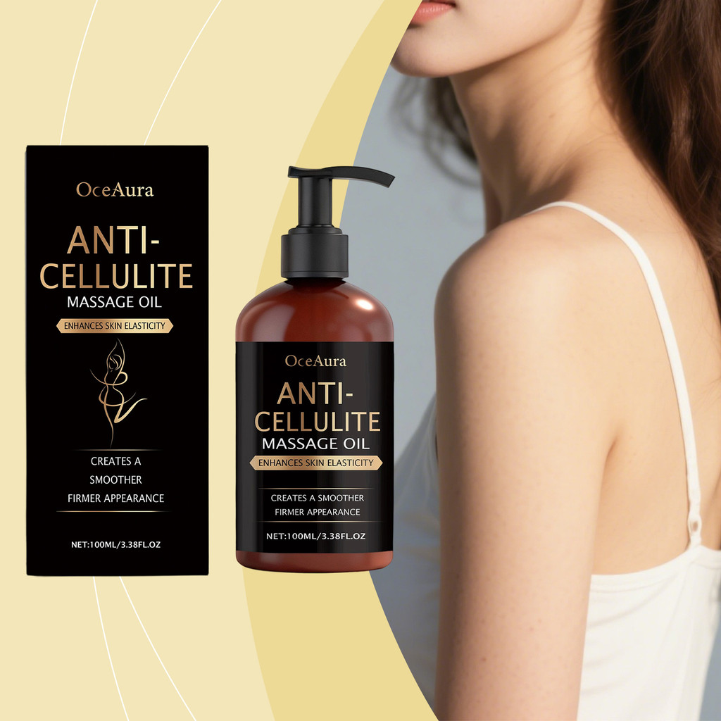 Dầu Massage Dưỡng Thể 100ml với Vitamin E, Dầu Khuynh Diệp & Dầu Cam Quýt - Dưỡng Ẩm Sâu Cho Da Khô,