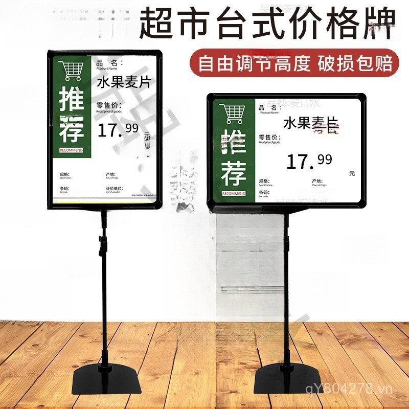 Siêu Thị Rau A5 Đế Trưng Bày A4 Giá Đỡ Khuyến Mại Joy Fruit Desktop Fruit Shop Đầu Cọc FNI7