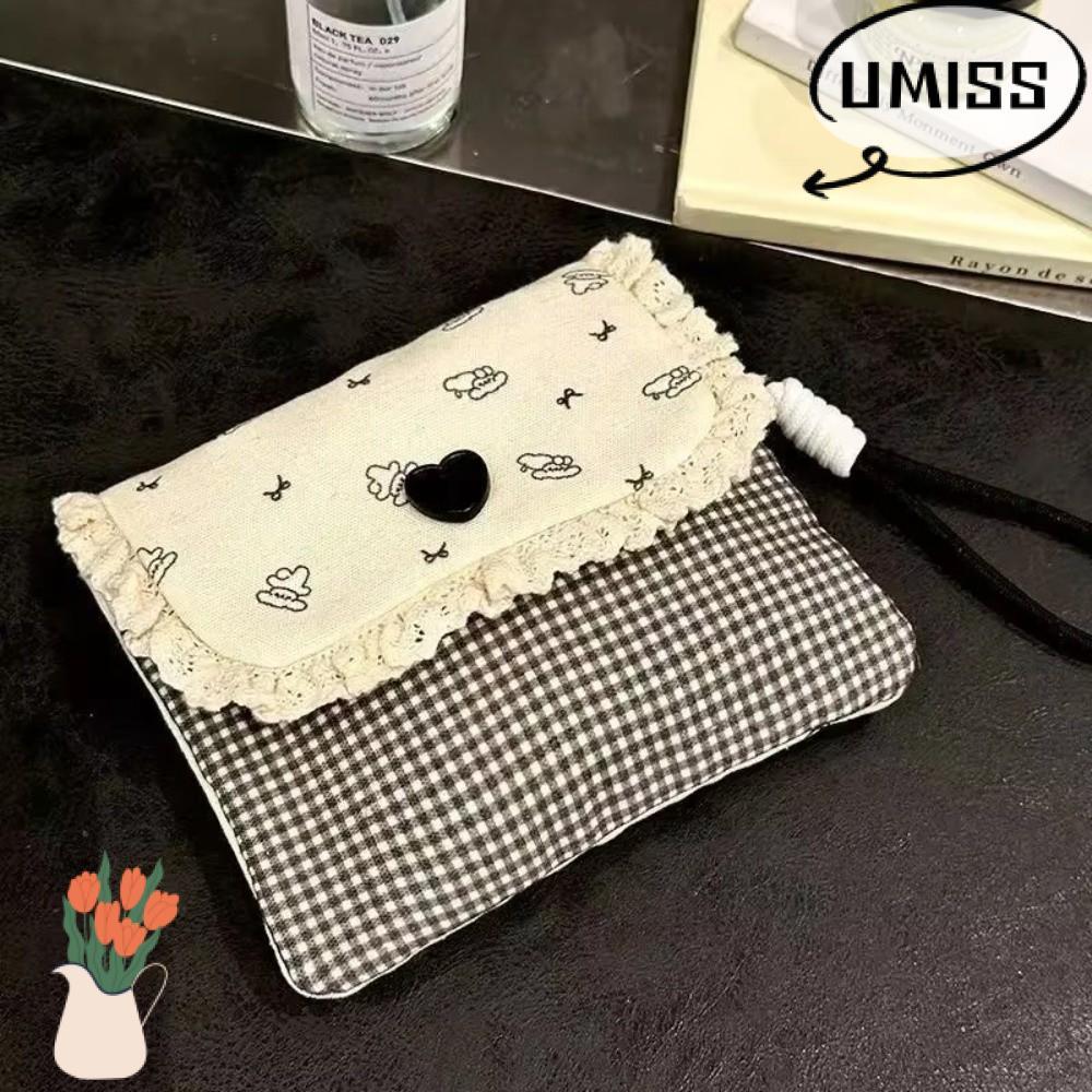 Son môi UMISTYDREAM, ví đựng tiền xu họa tiết hoa