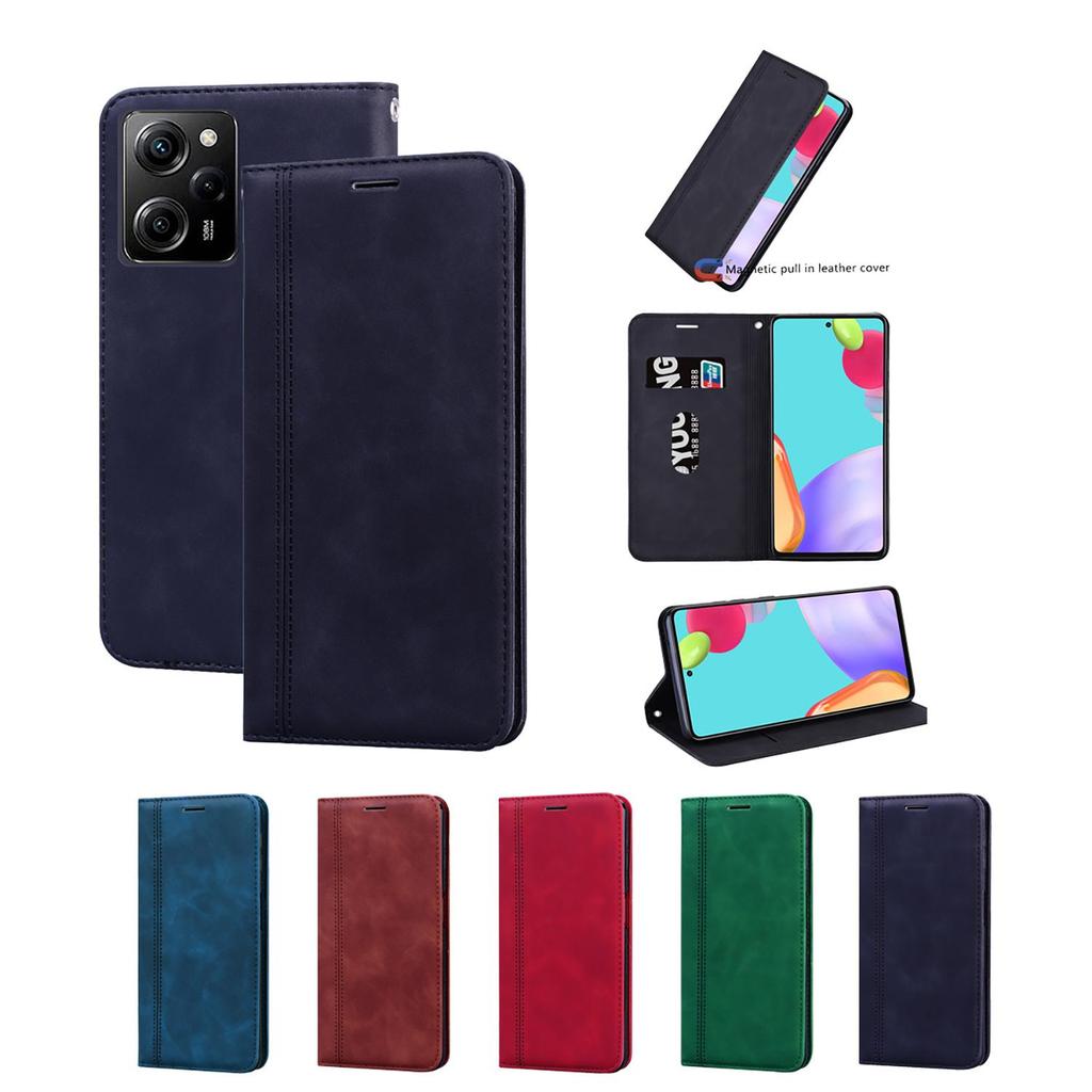 Ốp Chân Đế Da Cho Motorola Moto G84 G54 G14 G72 G71 G52 G31 G22 G30 G10 G Power Edge 2020 2021 2022 