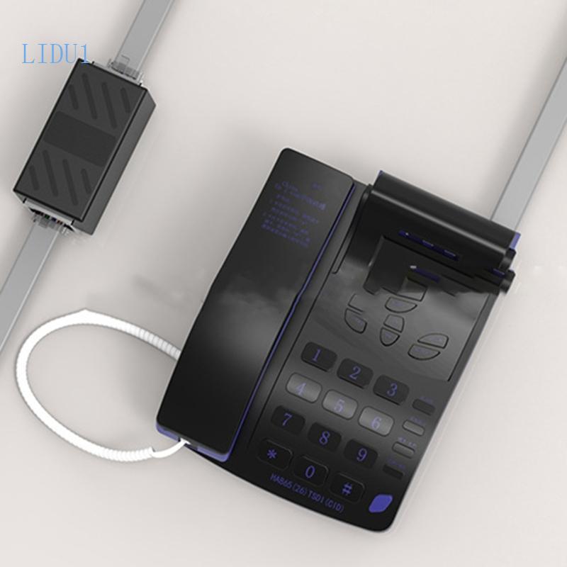 LIDU1 RJ11 6P6C 6P4C 6P2C Điện thoại Khớp nối thẳng Cáp điện thoại Bộ mở rộng Bộ chuyển đổi Joiner A