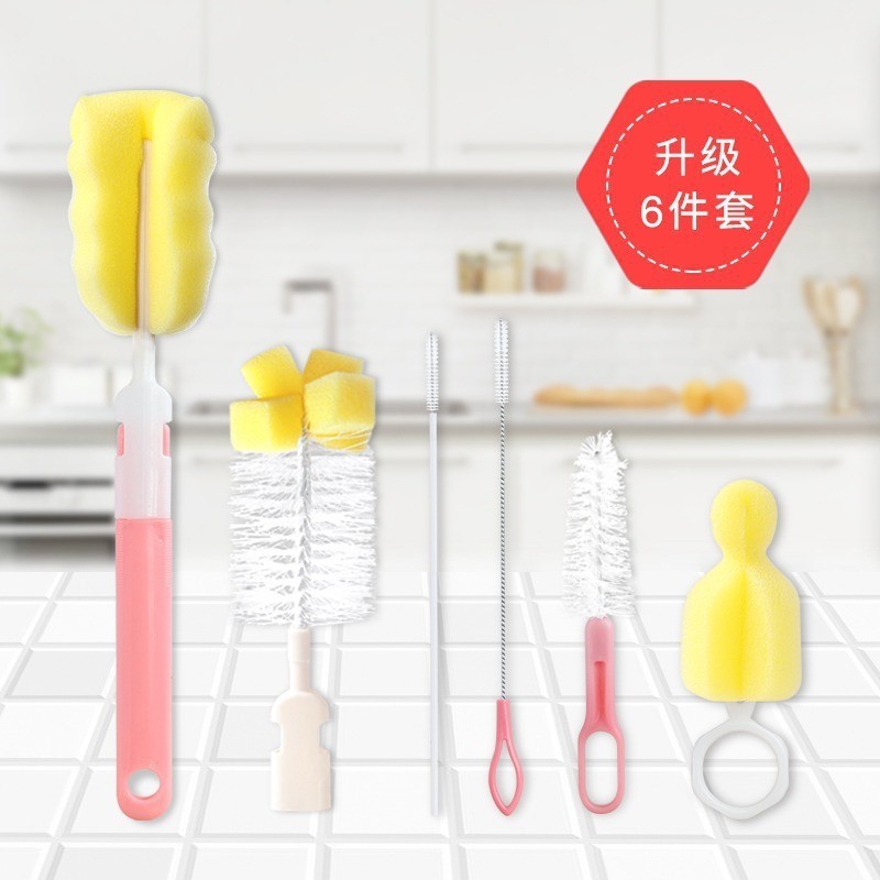 / Bộ bàn chải làm sạch núm vú cho bé 10Y M / 10Y M / 10Y