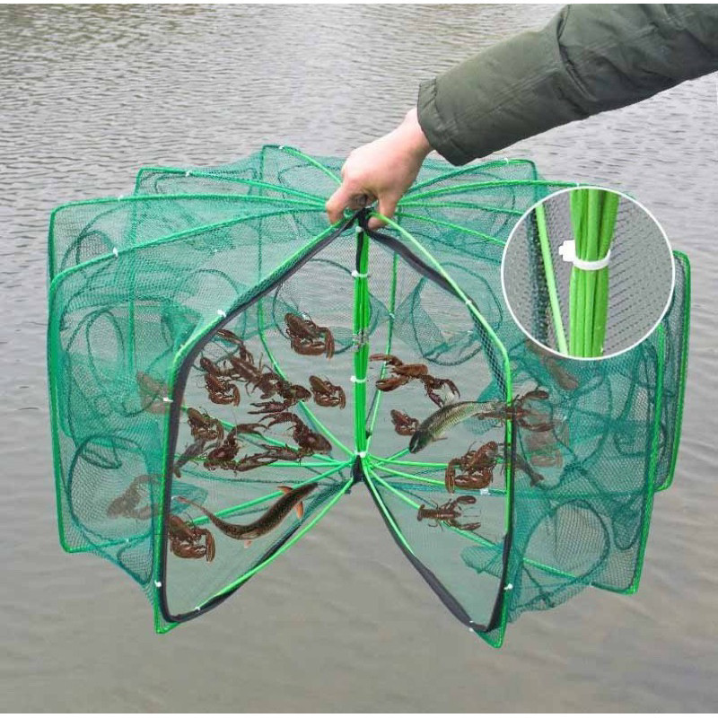 [2025 Chất Lượng] Lưới Bát Quái Bắt Cá, Lươn, Trạch, Tôm, Tôm Cua...Lồng Ô, Lồng Bát Quái