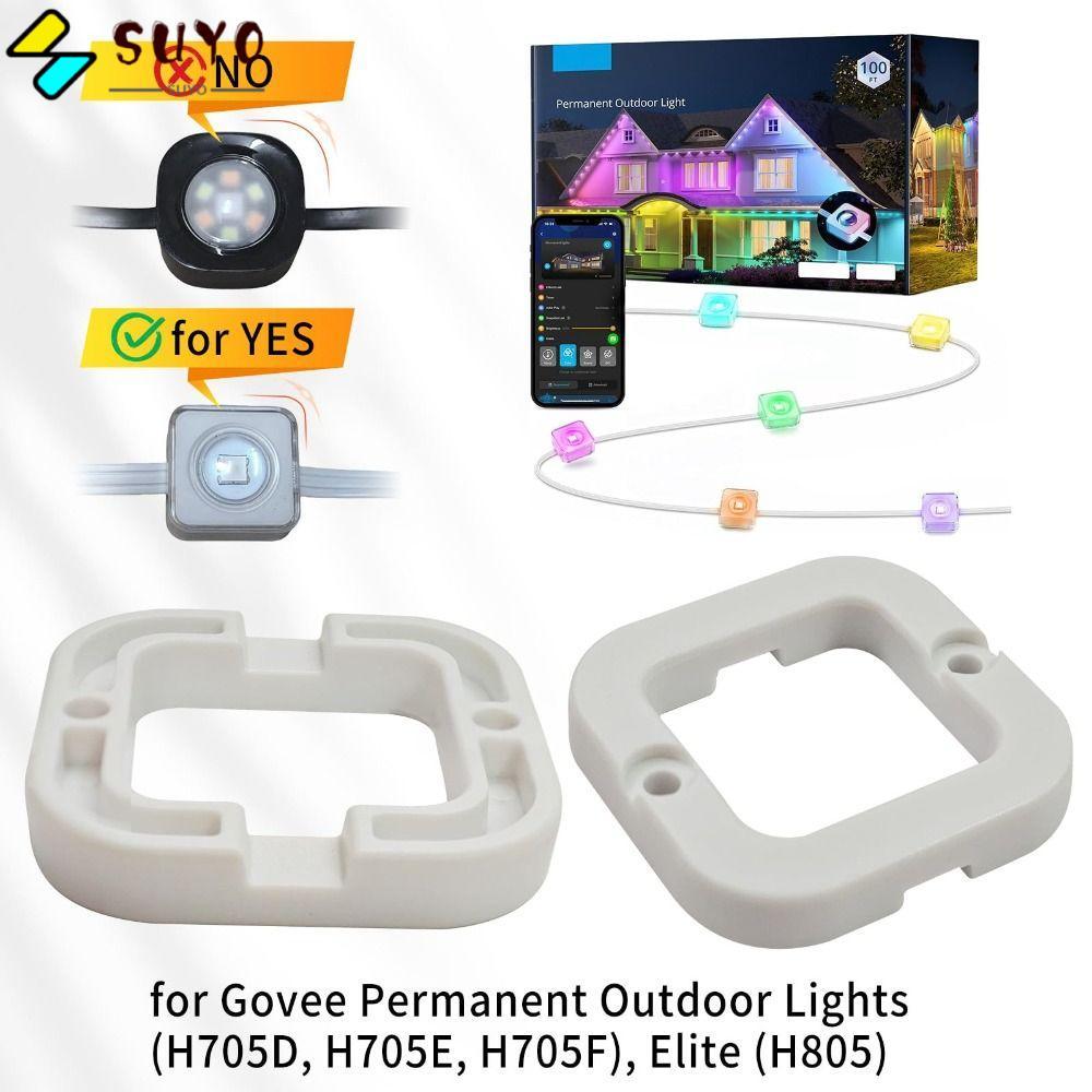 SUYO 5 Chiếc Giá Đỡ LED, Giá Đỡ Đèn Ngoài Trời Chống Thời Tiết, Giá Đỡ Gắn Đa Năng H705 Cho Đèn LED 