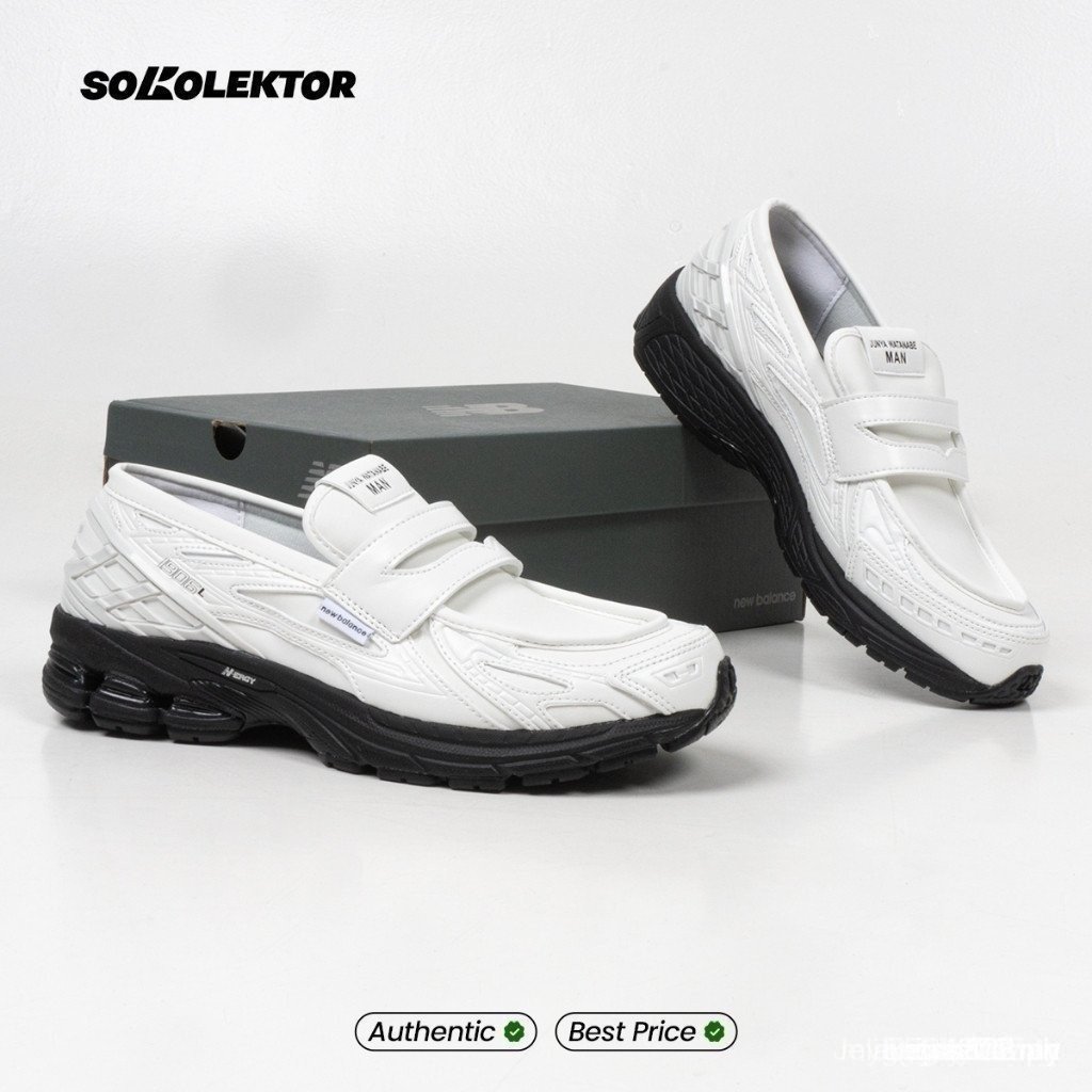 Giày lười nam màu trắng Junya Watanabe Model Nb 1906L