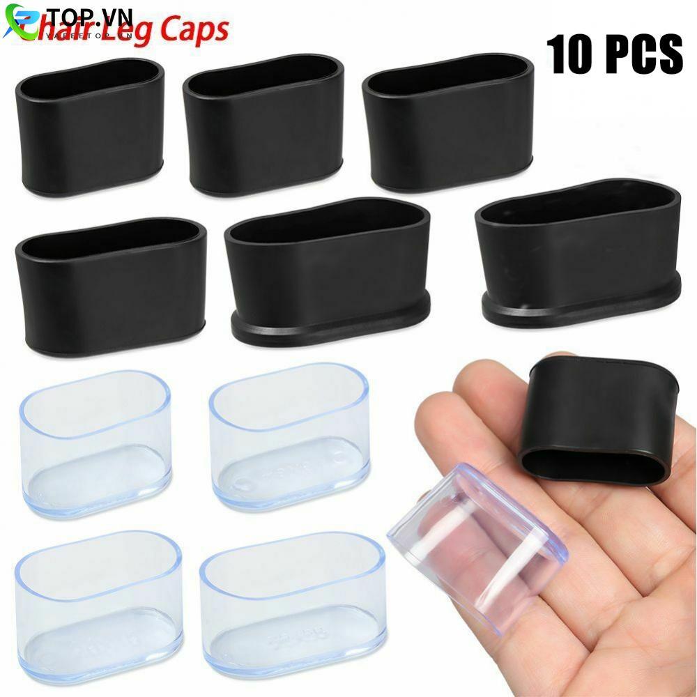 High Quality Chair Leg Cap Oval Covers Table Feet Floor Protectors Furniture PVC
