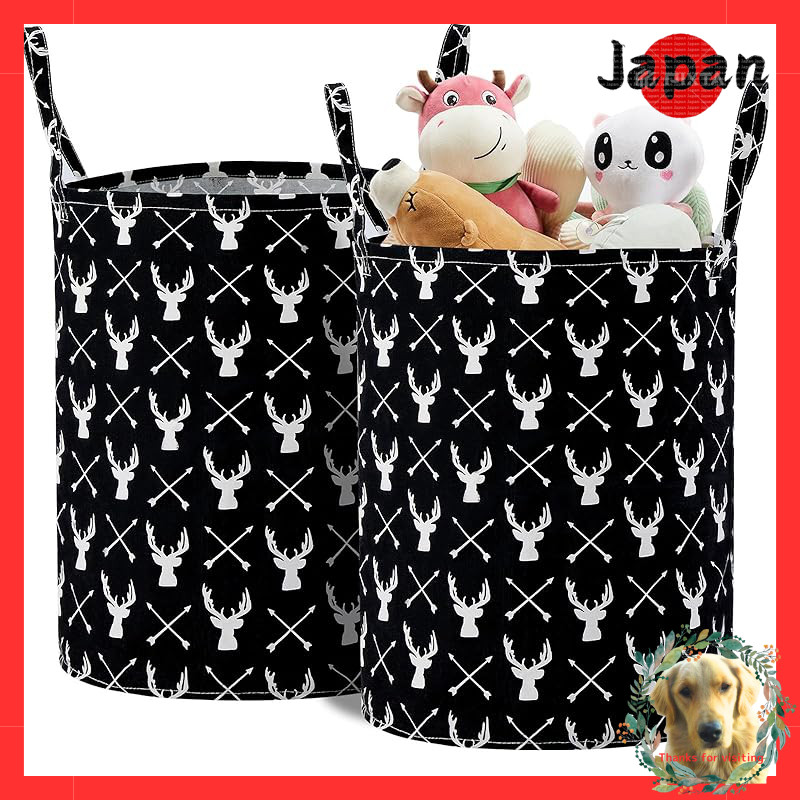 TECHMILLY Versatile Foldable Laundry Basket - Large Capacity Mesh Storage Basket for Clothes, Toys, 