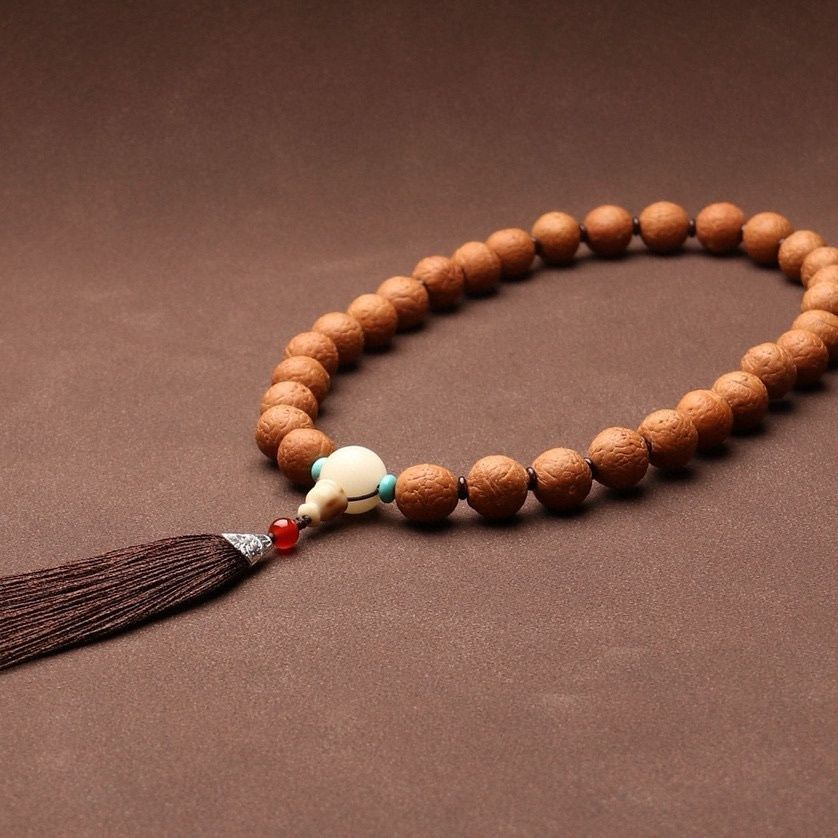 Xác thực Nepal Phượng Hoàng Mắt Bồ Đề Hạt Cầm Tay Phật Hạt Vòng Tay Wenwan Nam Nữ Phượng Hoàng Mắt B