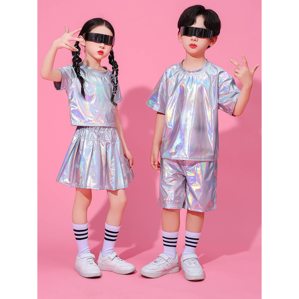 Sàn Catwalk Jazz Dance Space Street Dance Children AI Suit Technology Sense Trang phục