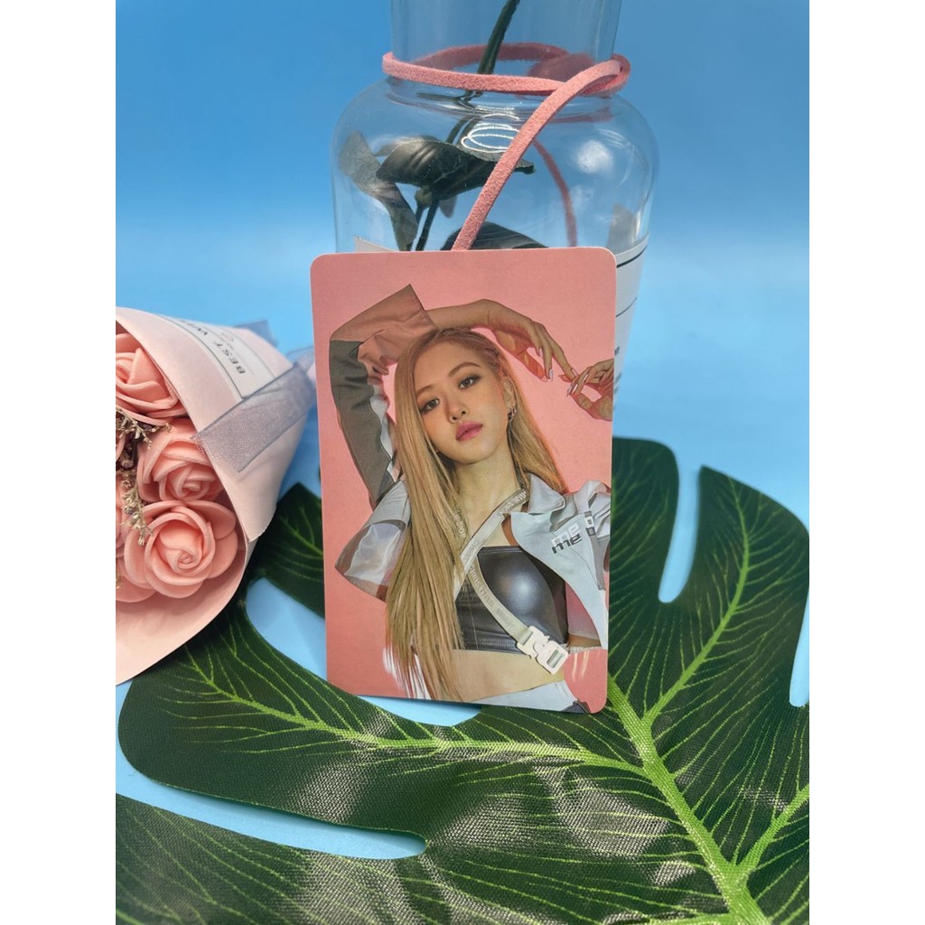 Sản phẩm chính hãng balckpink 3 sao bột show 3 sao show 3 sao thịt Kim Ji Soo Park Choi Young thẻ nh