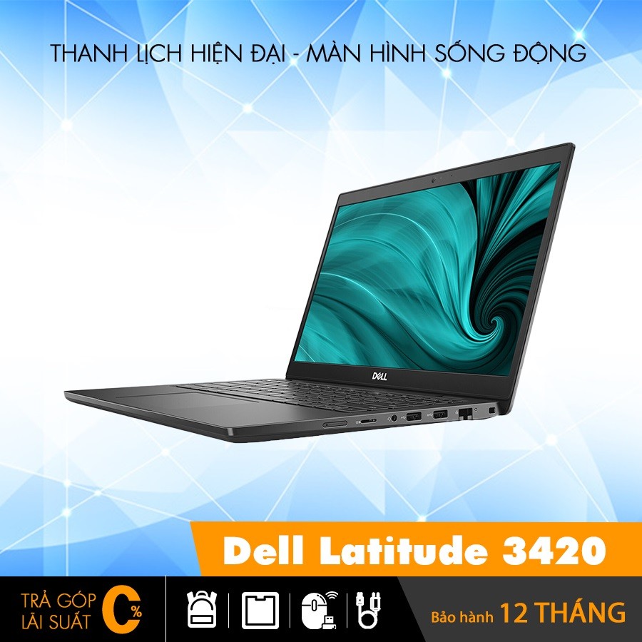 Dell Latitude 3420 Core i3-1115G4, 4 GB, SSD 256GB, Intel UHD Graphics, 14 inch HD, New 100 %