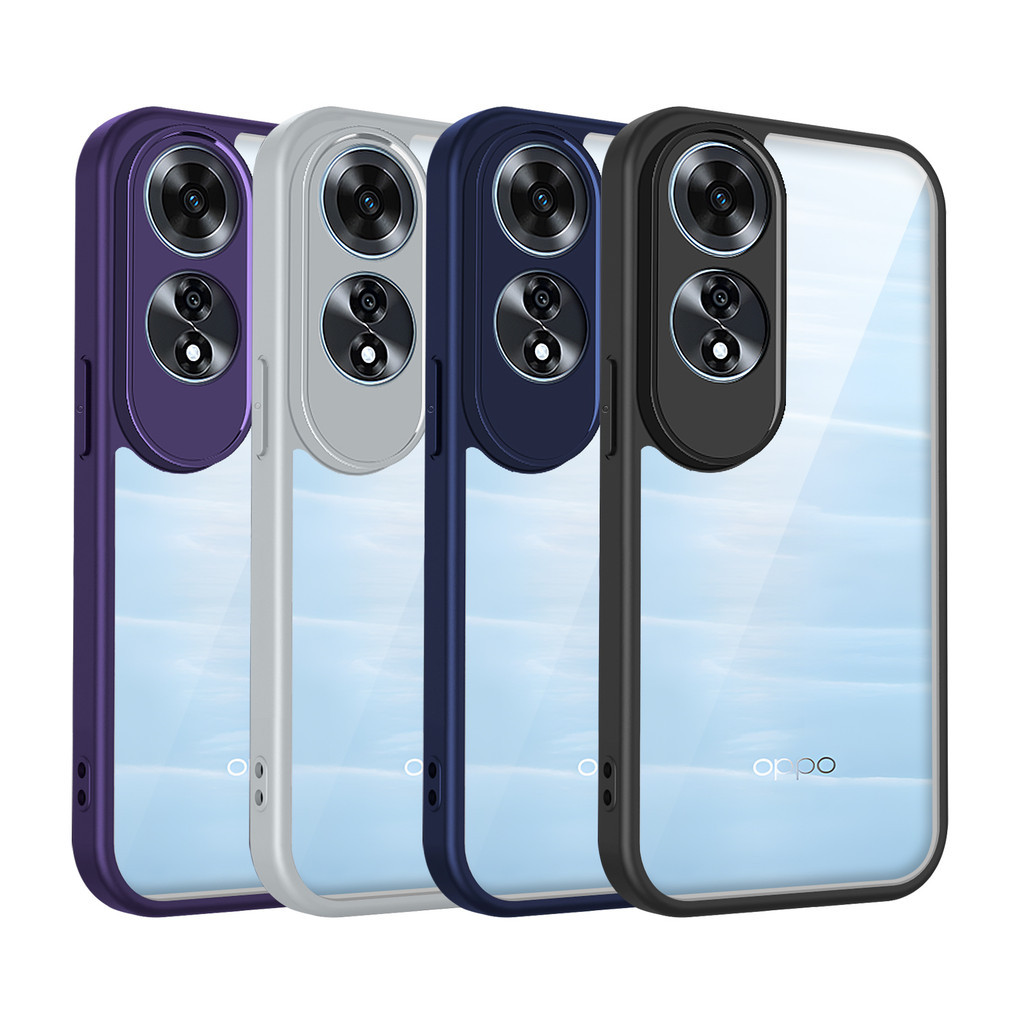 Ốp lưng OPPO A60 Vỏ trong suốt mờ sang trọng cho Ốp điện thoại OPPO A60