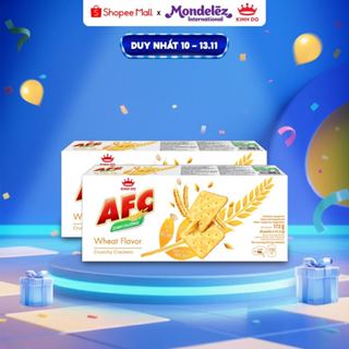   Date 25 07 2025   TẶNG 1 GÓI AFC GÀ SẢ TẮC  Hộp Bánh quy dinh dưỡng AFC vị lúa mì Combo 2 Hộp x 193.5G 