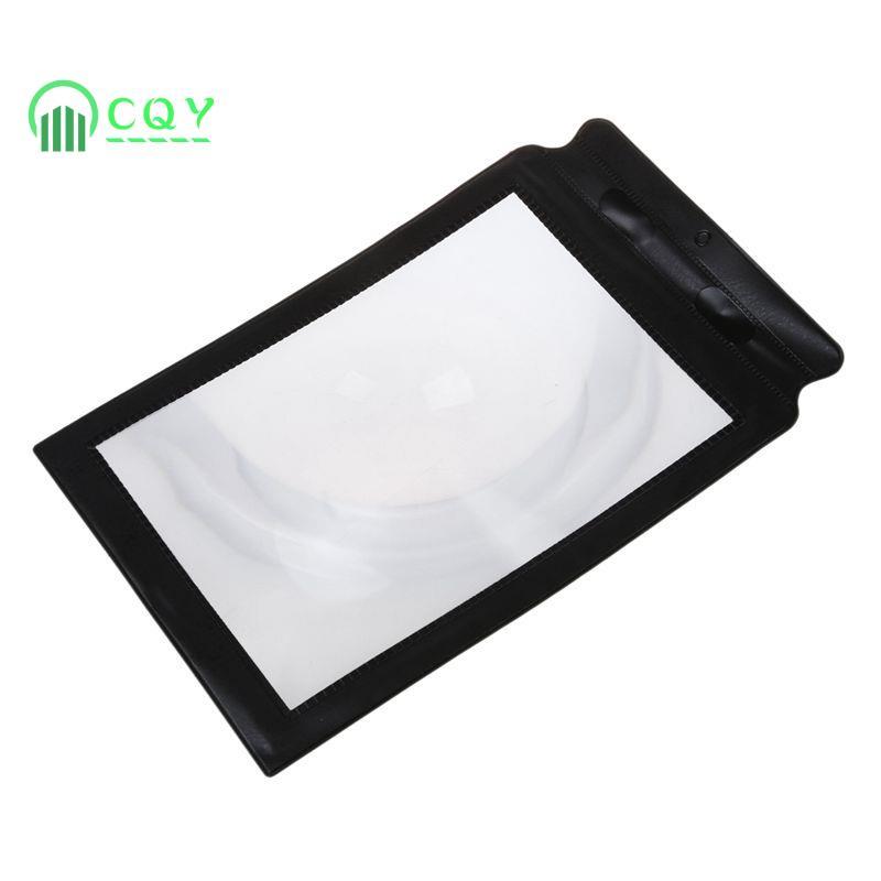 A4 Full Page 3x Tấm Kính Phóng Đại Lớn Sách Hỗ Trợ Đọc Sách