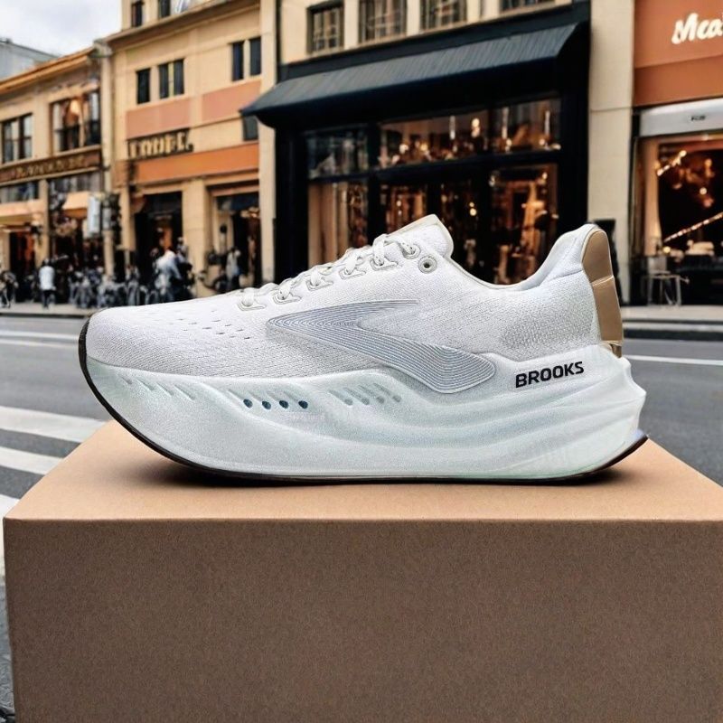 Putian BROOKS BROOKS Glycerin max Siêu Glycerin Giày Chạy Bộ Nam Nữ Chạy Bộ Đế Dày Marathon