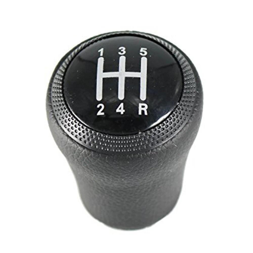 Sleek Look and Feel with the Black PU Leather Gear Shifter được thiết kế để hộp số thủ công của dòng