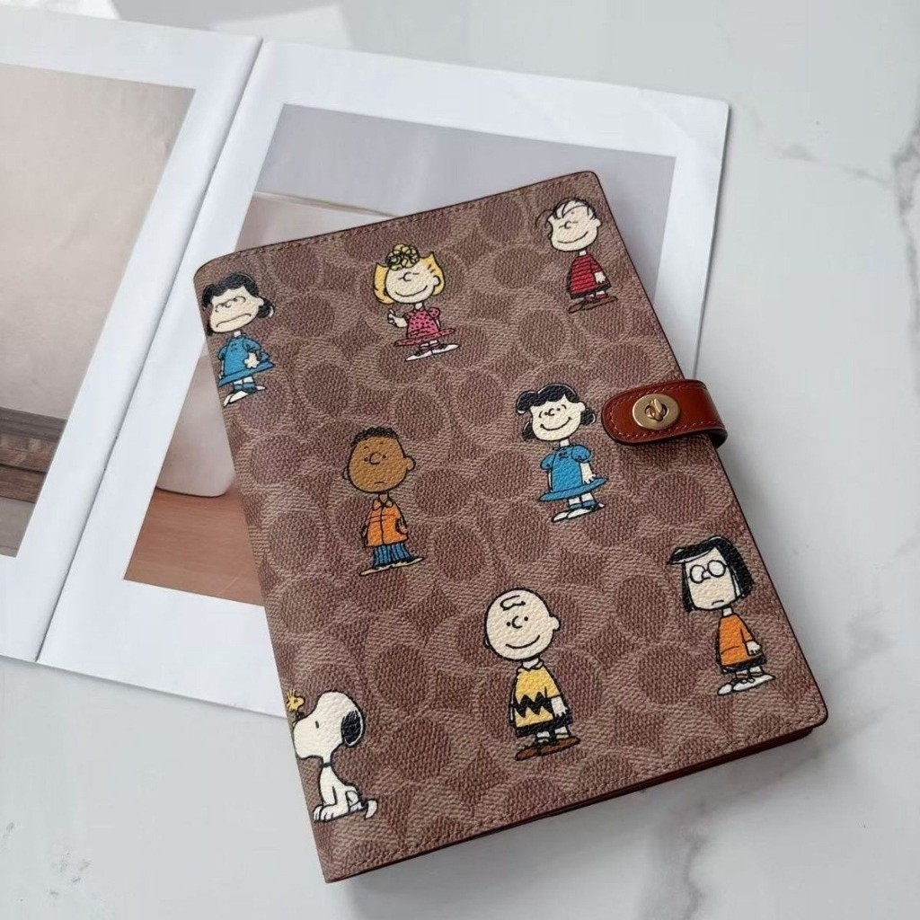 A5 Leather Surface Notebook Life Planner Journal Expandable Aesthetic