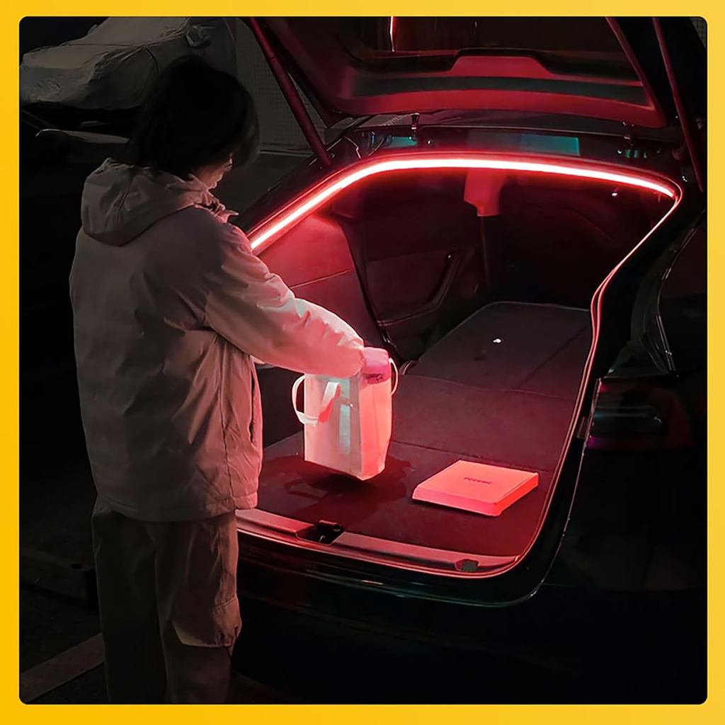 Đèn LED phía sau Thân xe chở hàng cho 2020-2025 Tesla Model Y Trunk Dải đèn LED cho Tesla Model Y 20