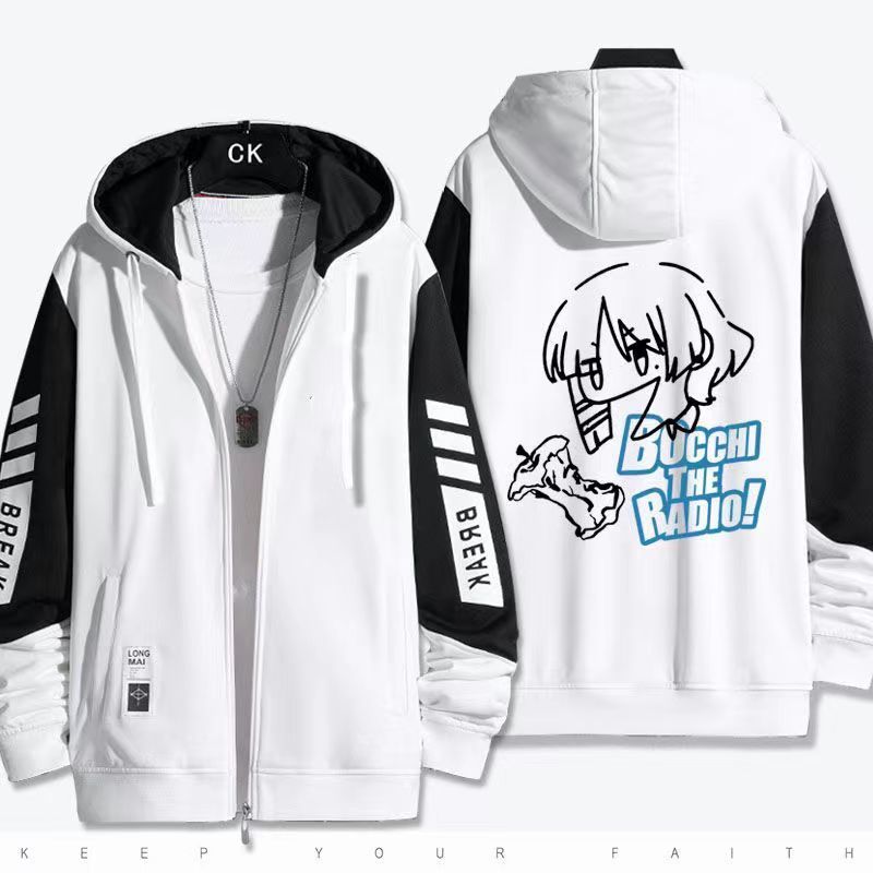 Bocchi The Rock - Áo khoác anime thu đông nam nữ, phong cách Yamada Ryō Christmas gift