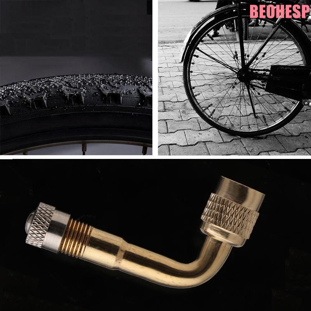 Van xe đạp điện BEOHESP, có bộ chuyển đổi mở rộng Nhiều màu Thân van lốp không khí bằng đồng thau, P