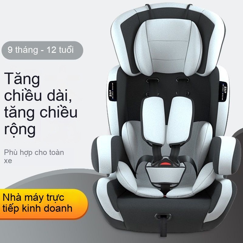 Ghế an toàn cho trẻ em (9 tháng - 12 tuổi)