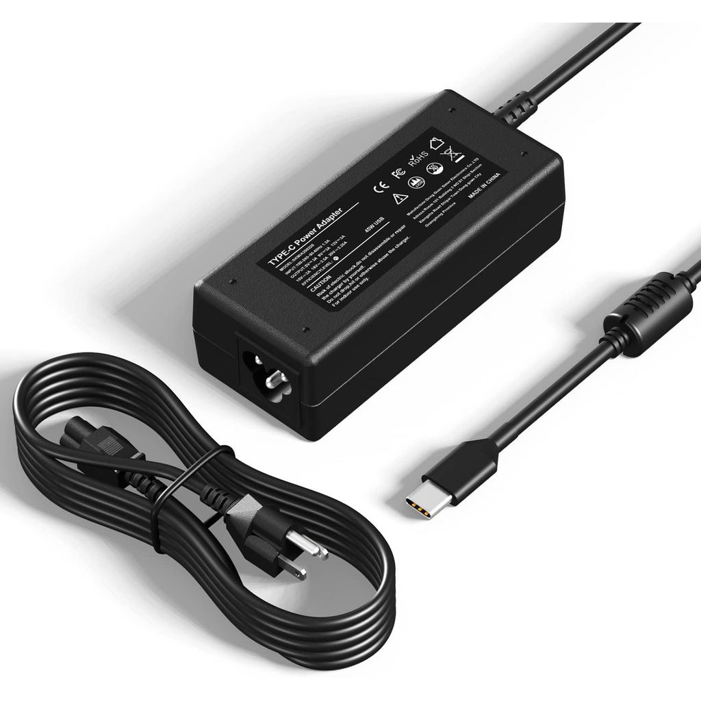 45W USB C Type C Chromebook Sạc Laptop Sạc Nhanh, Tương Thích Rộng Rãi Với HP, Dell, Lenovo, Acer, A