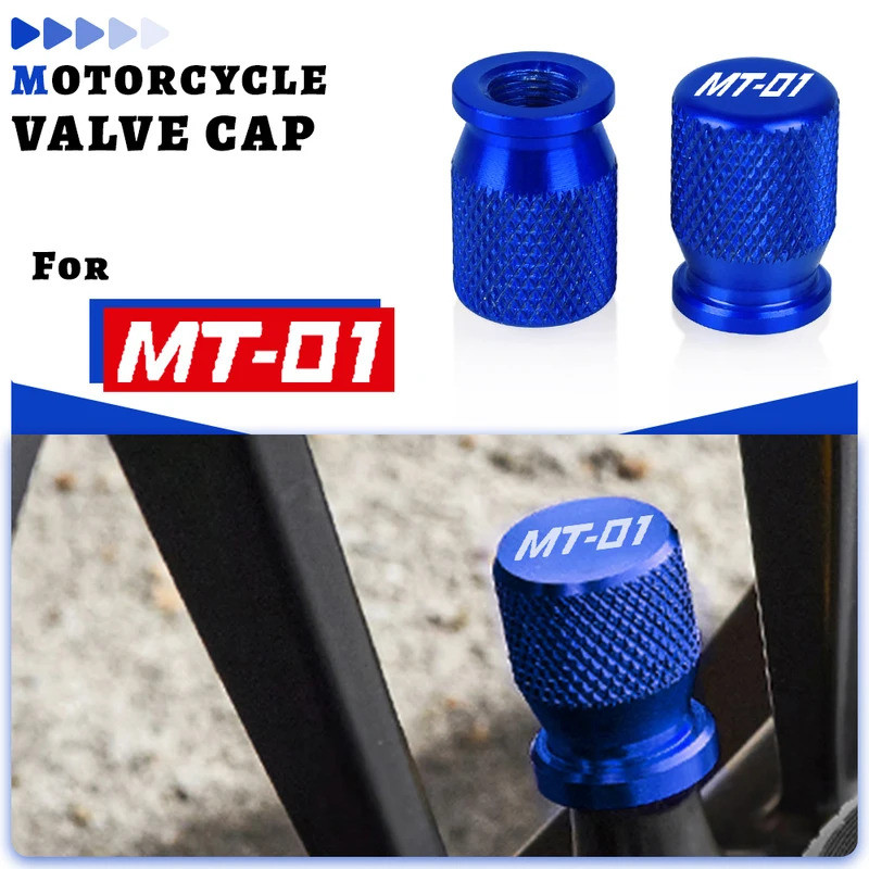 Phụ Kiện Xe Máy CHO YAMAHA MT01 MT-01 2004-2009 2008 2007 2006 2005 CNC Nhôm Lốp Van Cổng Không Khí 