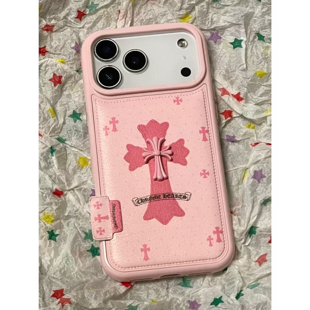 Ins Style Cross Thích hợp cho vỏ điện thoại ihone17promax16pr151413Vỏ bảo vệ chống sốc