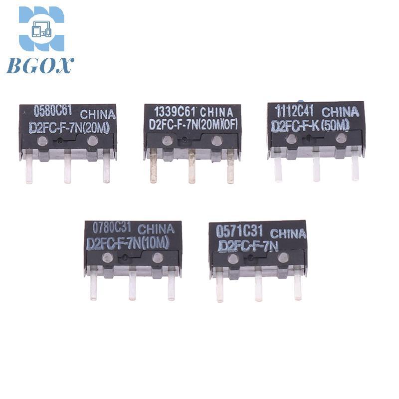 [BGOX] 2 Cái Chuột Micro Switch D2FC-F-7N 10M 20M D2FC-F-K (50M) -RZ D2F D2F-01 D2F-01F D2F-L D2F-01