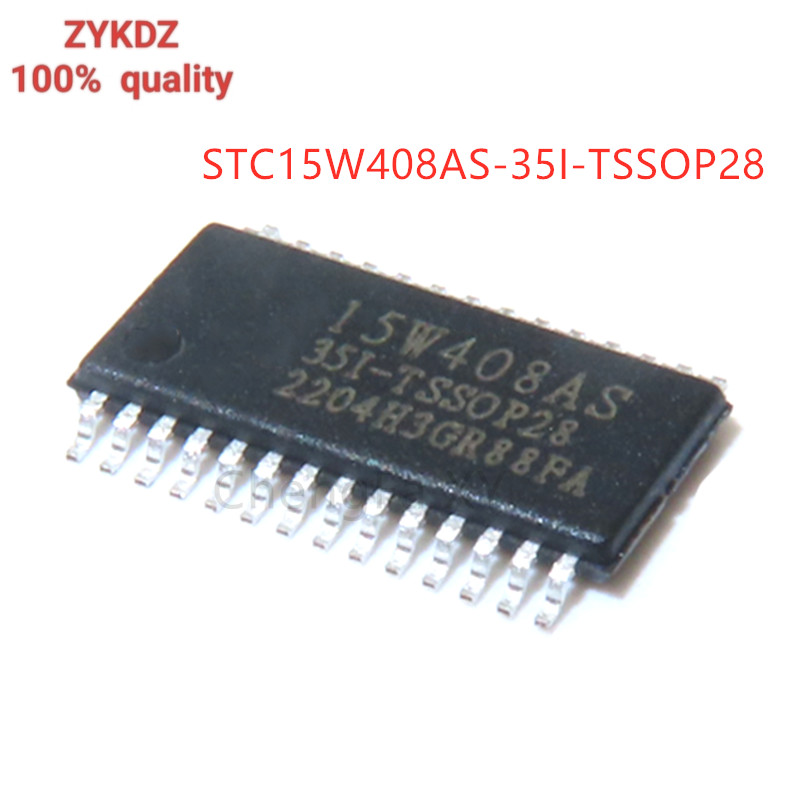 1 CÁI STC15W408AS-35I-TSSOP28 STC15W408AS 15W408AS Còn hàng TSSOP-28