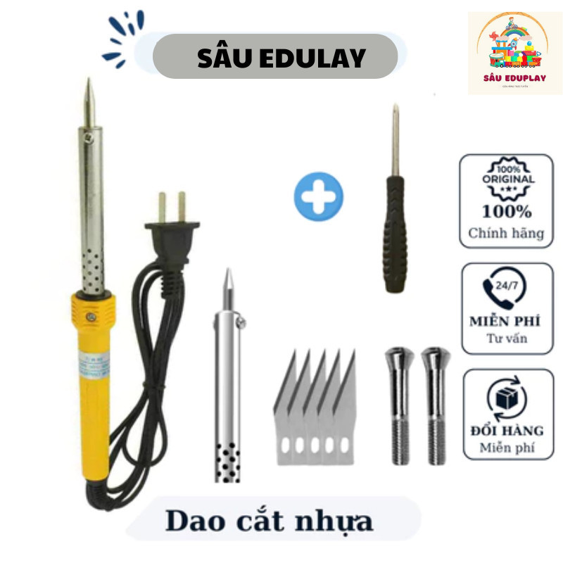 9 Bộ Điện Hàn Sắt Khắc Lưỡi Dao/Làm Nóng Dao Hàn Công Dụng/Điện Làm Nóng Khắc Dao Điện Hàn Sắt Sưởi 