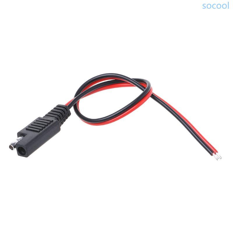 Soc * SAE DIY Cable 18AWG cho cáp nối dài phích cắm ô tô DC Power