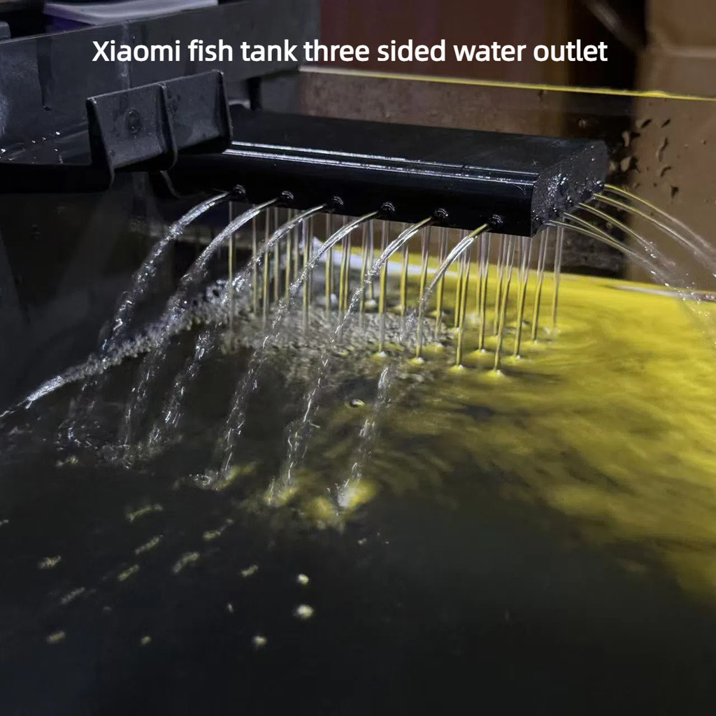 Great Xiaomi Smart Fish Tank Mở rộng Cửa thoát nước oxy hóa Sửa đổi Ba mặt Bể cá xả Mijia Phụ kiện đ