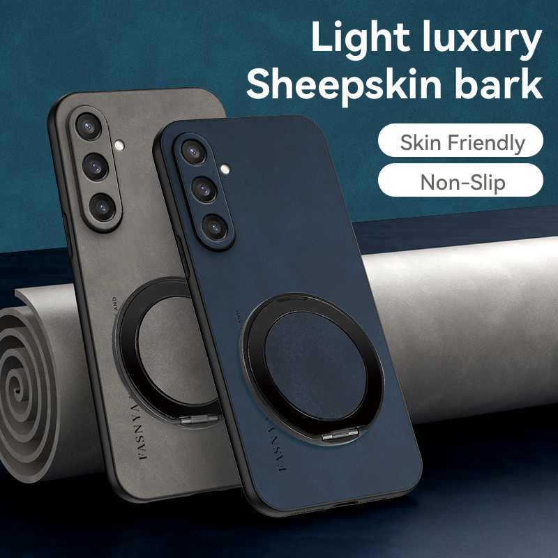 Vỏ Samsung Galaxy S24 SM-S921B SM-S921B / DS SM-S921U SM-S921U1 Vỏ bảo vệ ống kính khung từ xoay kim