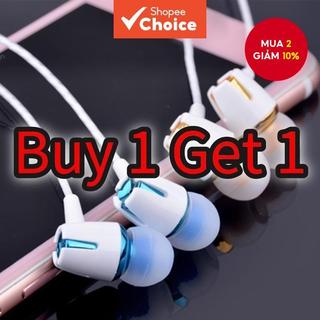  Mua 1 Tặng 1  Tai Nghe Có Dây E18 3.5 Mm Tai Nghe Bass Siêu 9D Tai Nghe In-Ear Tai Nghe Loa Siêu Trầm Chất Lượng Âm Thanh Hi-Fi Có Mic 