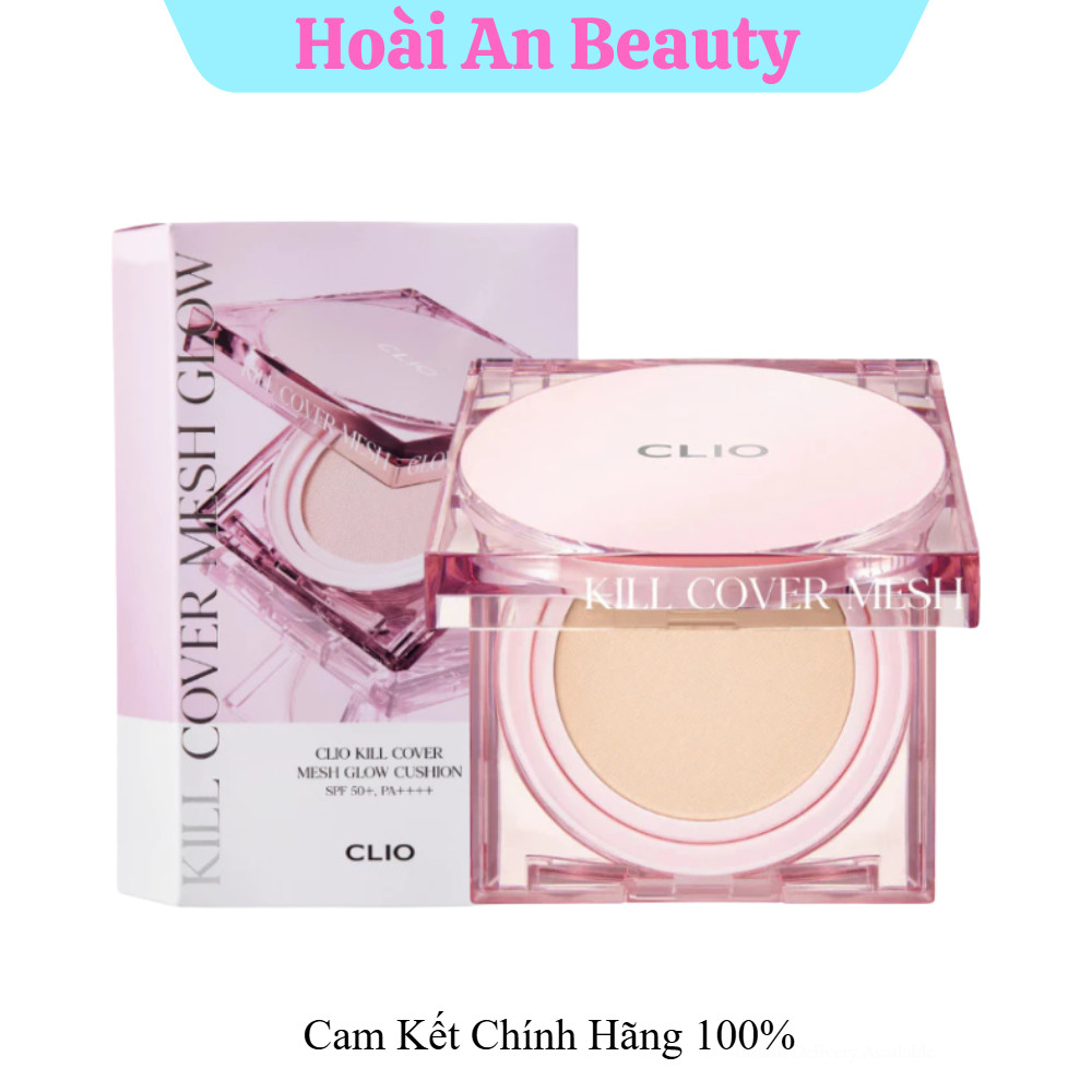 Phấn Nước Cushion CLIO Kill Cover Mesh Glow 15g