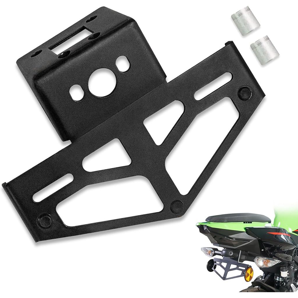 Fender Eliminator Cho Ninja 400 Và Z400 2018-2024, Giá Đỡ Biển Số Màu Đen, Đuôi Tidy Fender Eliminat