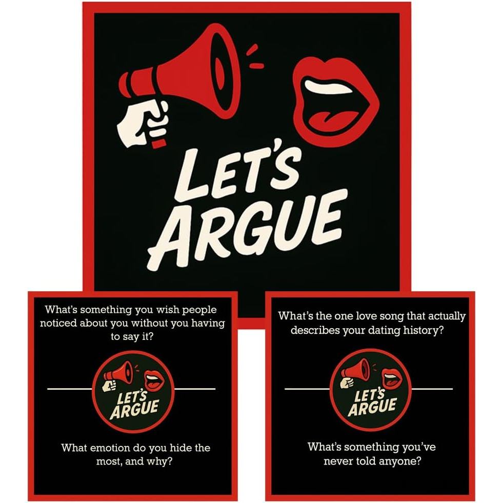 Trò chơi bài tranh luận Let 's Argue - Hãy tranh luận Trò chơi tiệc dành cho người lớn Thanh thiếu n