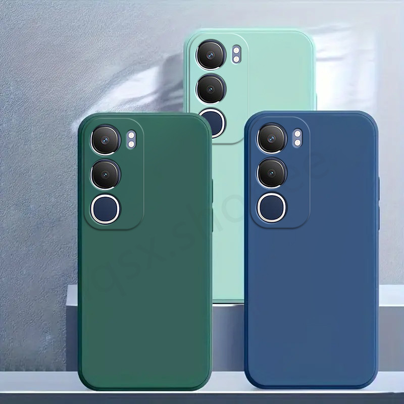 Ốp Lưng Cho Vivo Y19S, Y19S Pro, Ốp Mềm, Ốp Lưng Đơn Giản, Ốp Lưng Màu Trơn