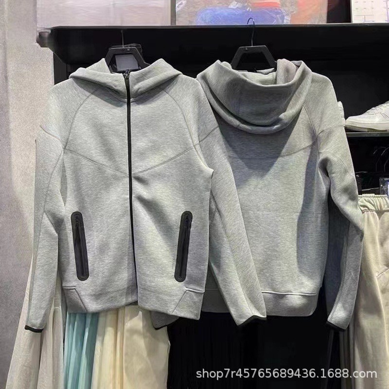 Móc nhỏ áo khoác nam thể thao, chống gió cho mùa xuân thu, có mũ trùm đầu FB7922