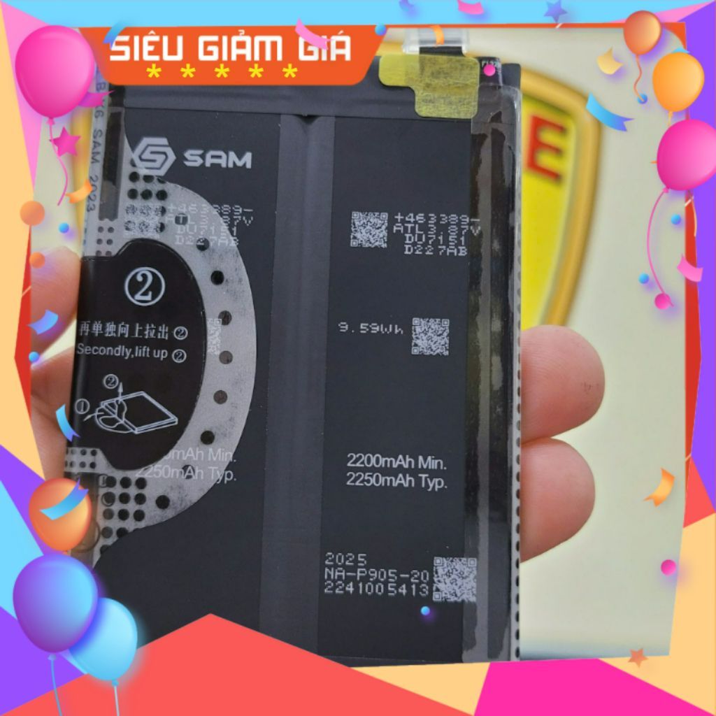 Pin ZIN OP Model BLP905 Dùng Cho Reno 7 Pro 5G (bảo hành 3 tháng)