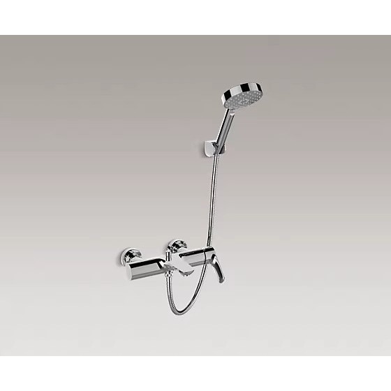 Vòi sen gắn tường Kohler Leo K-72282T-4-CP/K-72351T-4-CP/BL