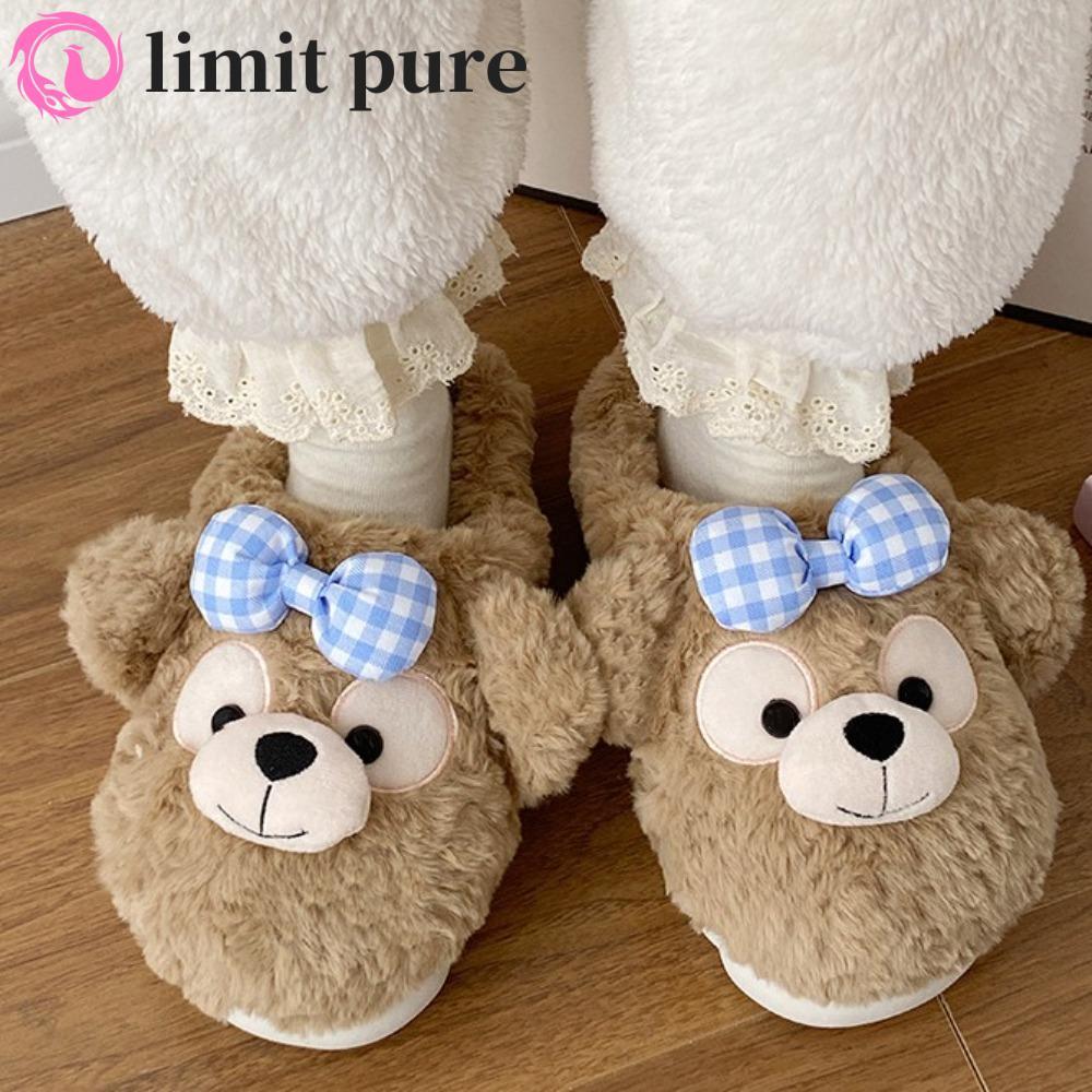 LIMIT PURE Duffy Bear Dép Thời Trang Mùa Đông Nữ