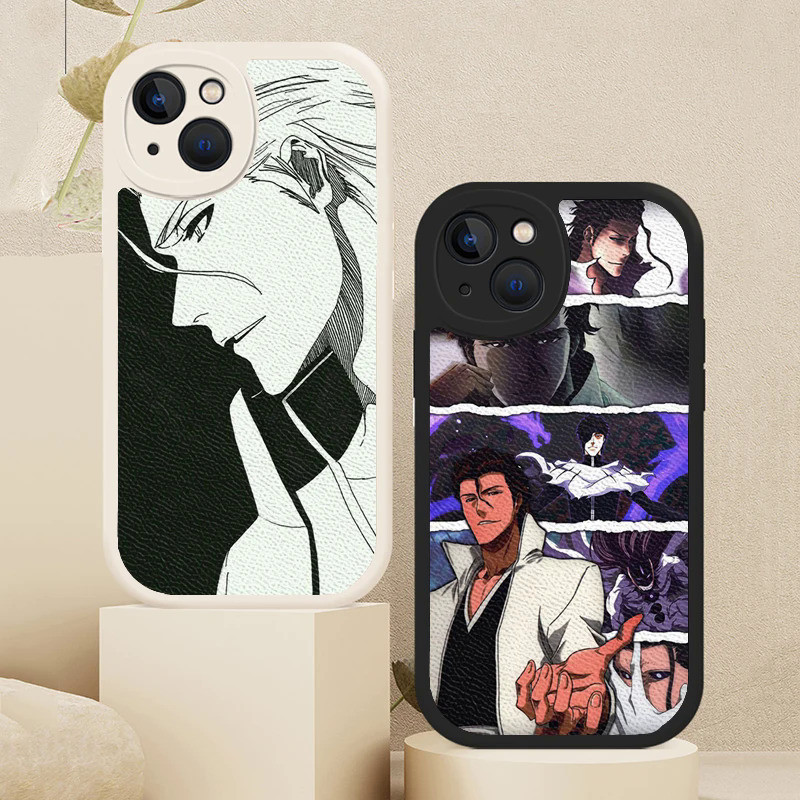 TP-1 Sosuke Aizen Bleach Anime Da Cừu Dành Cho iPhone 13 12 Pro Mini 8 7 Plus SE 2020 X XR XS MAX So