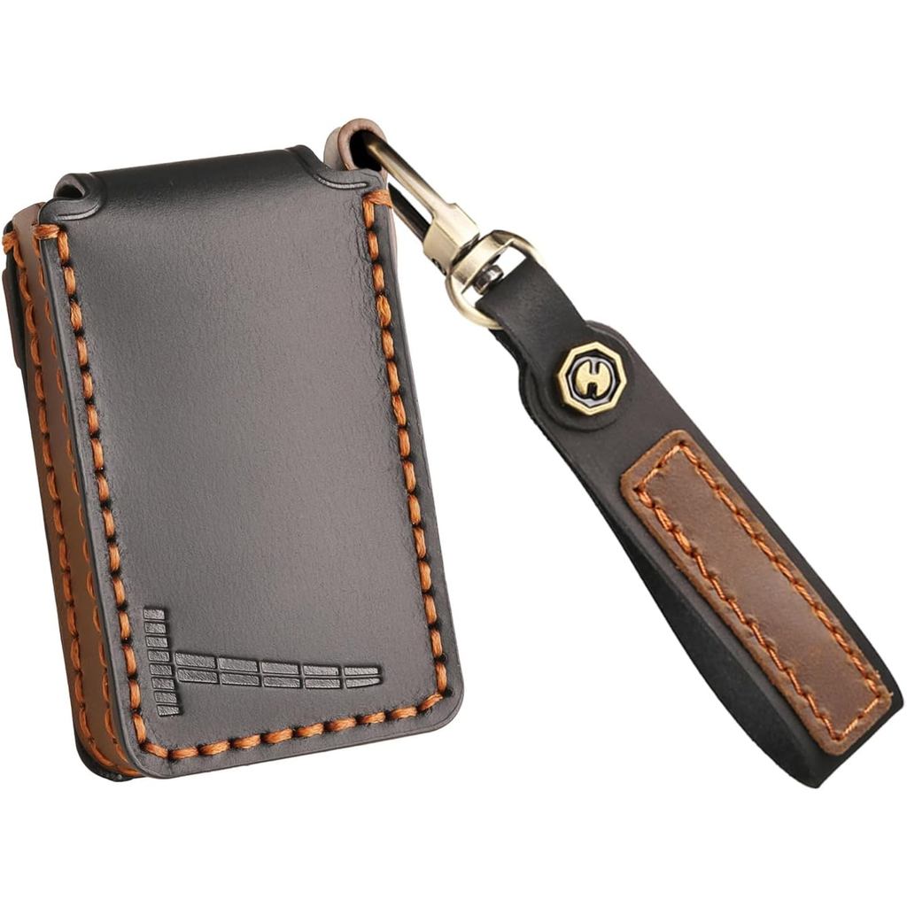 Ontto bao da chìa khóa handmade cho Volvo NFC, bảo vệ chống trầy xước cho EX30/EX90/Polestar 3/4 202