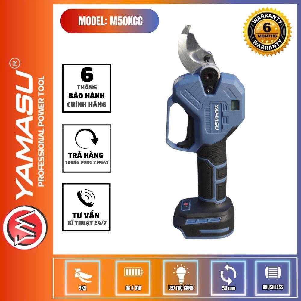 KÉO CẮT CÀNH PIN YMS-M50KCC