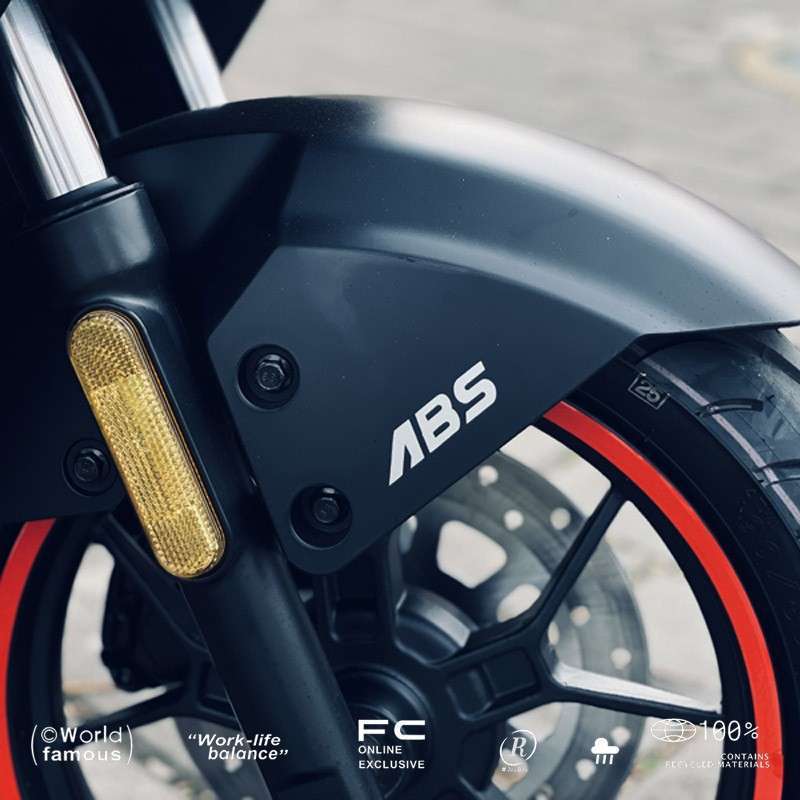 Calf ABS Sticker nxt Uqi + Xe Điện U2 F400t Tấm Chắn Bùn Phản Quang Trang Trí Sửa Đổi Phụ Kiện